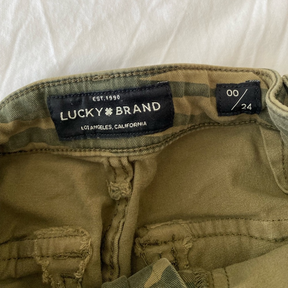 Lucky Brand Cargo Pants Cinched Waist - Picture 4 of 6